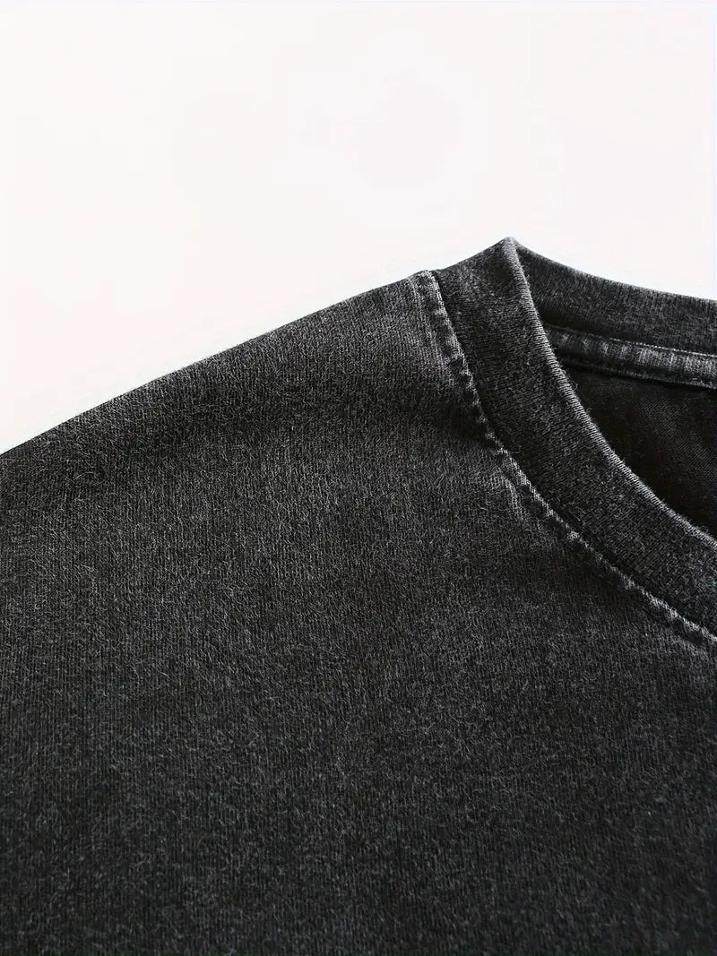 Confidence Over Fear Shirt – Washed Faith Tee for Gym, Travel & Daily Inspiration