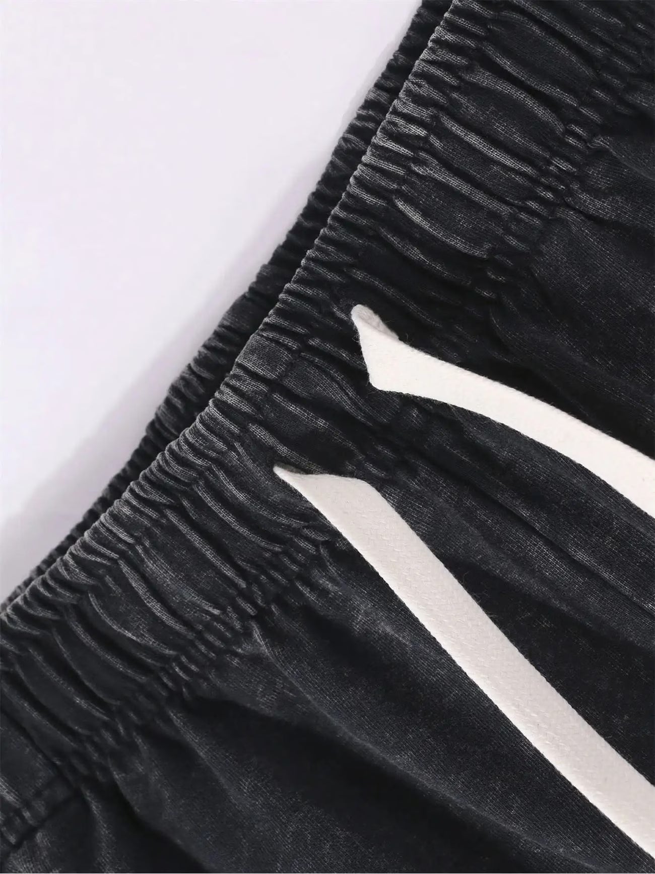 290G Heavy-Duty Washed Verse Shorts | Jesus’ Truth Print (John 14:6) & Cross Design | Adjustable Elastic Waistband | Casual Athletic Faith-Based Shorts