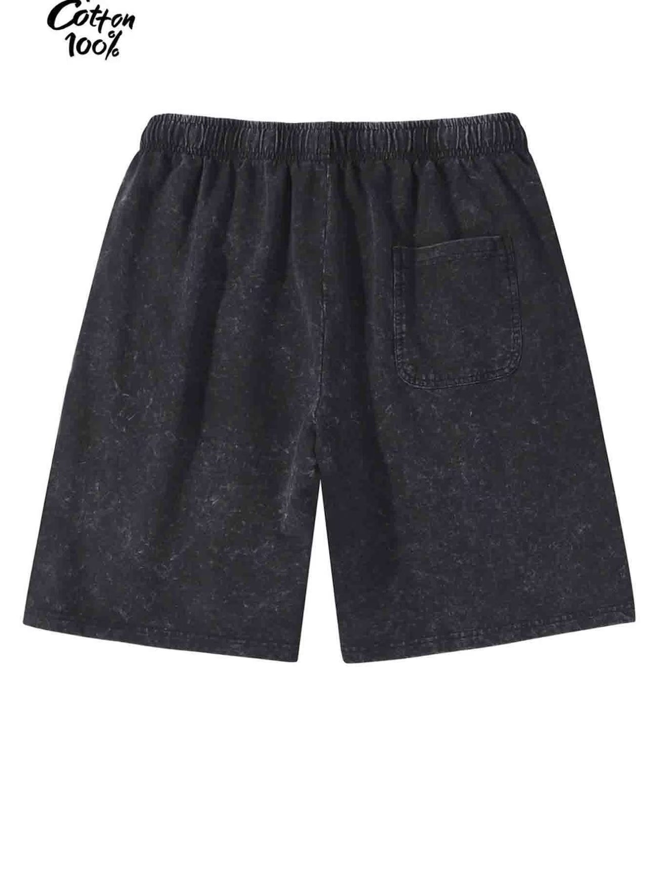 “Put On The Whole Armor of God” Shorts | 290G Washed Cotton | Printed Pattern | Summer Casual Outdoor Shorts with Pockets & Drawstring Waist