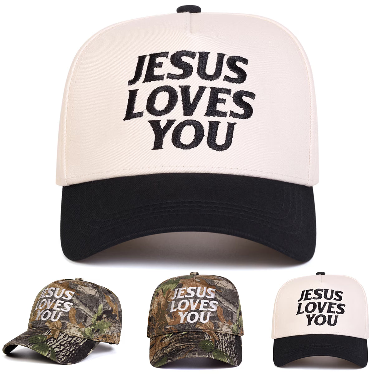JESUS LOVES YOU Baseball Cap