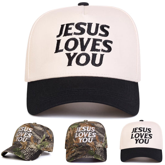 JESUS LOVES YOU Baseball Cap