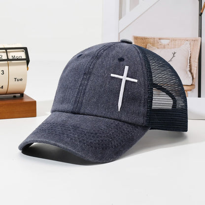 Cross-Stitch Trucker Cap