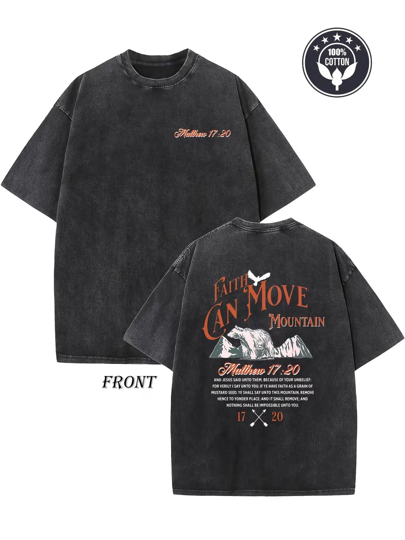 Faith Moves Mountains Tee
