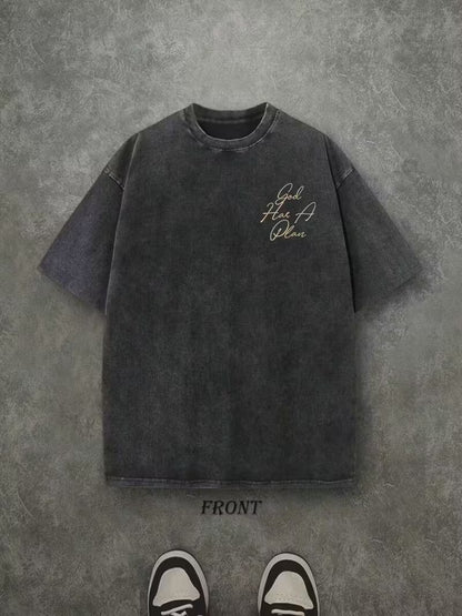 T-Shirt - GOD HAS A PLAN Christian Faith Design