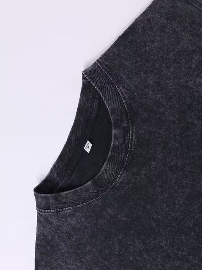 Replied Double-Sided Print Sleeveless Vest