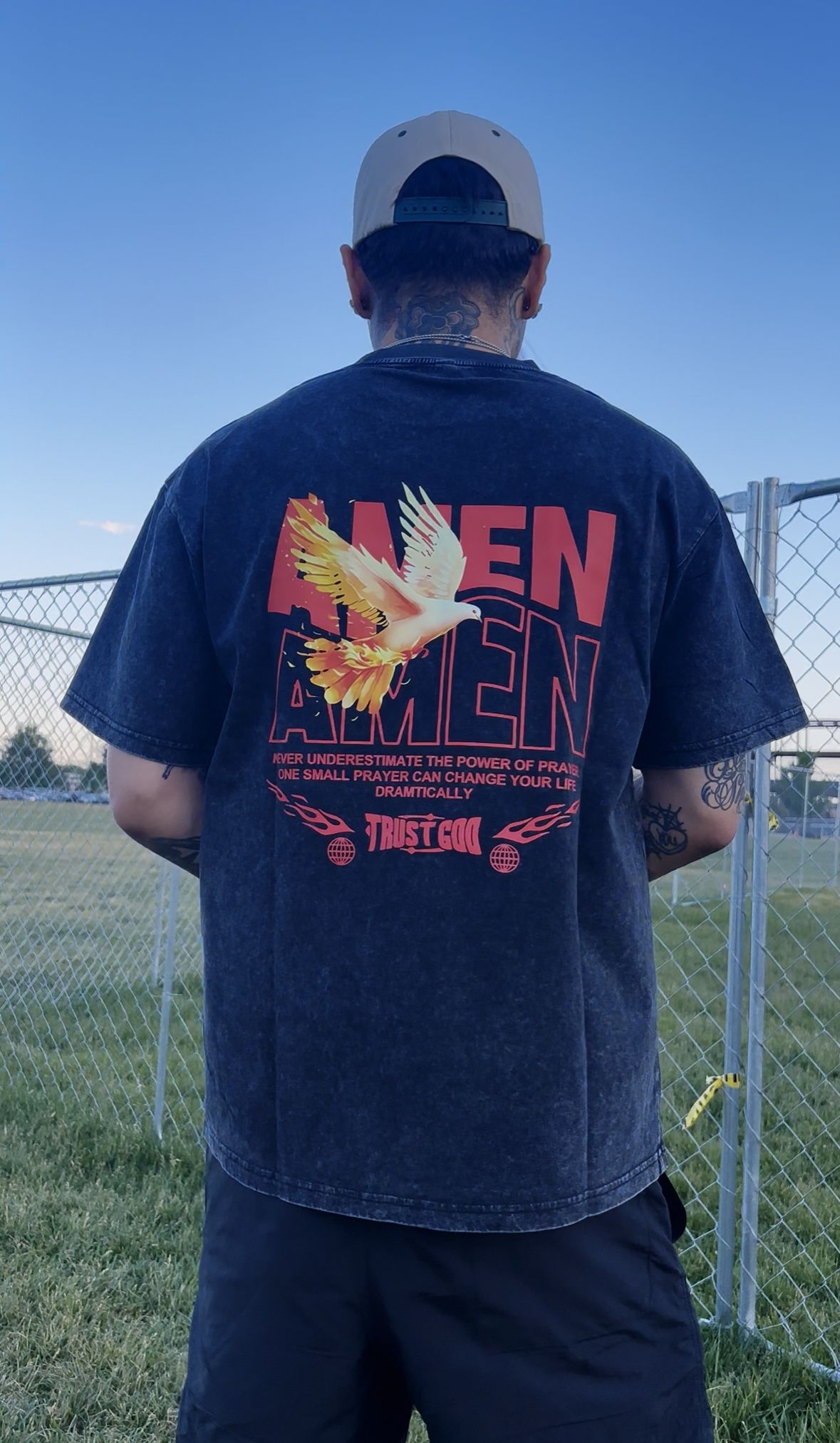 Amen Faith Retro Tee
