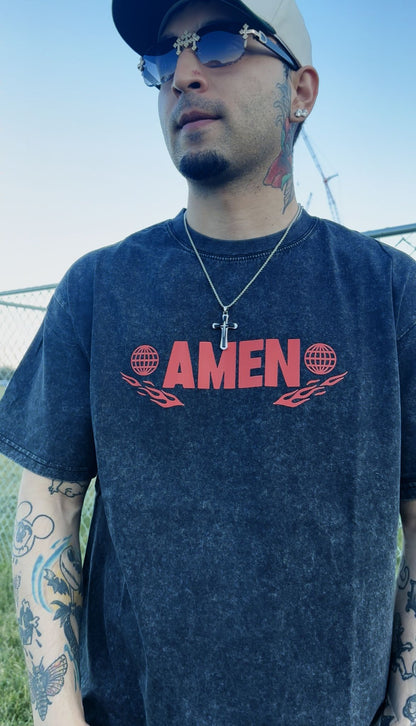 Amen Faith Retro Tee