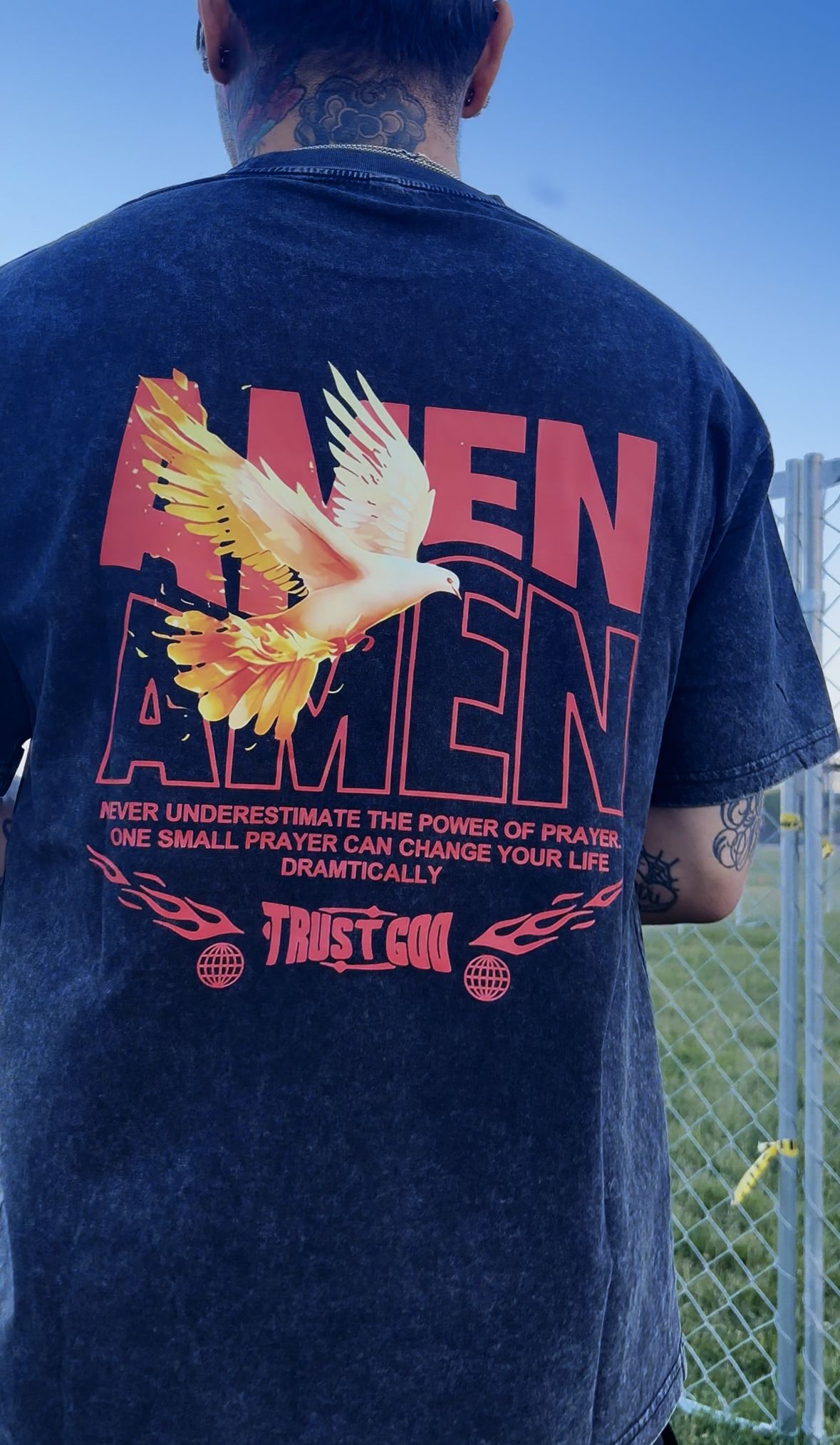 Amen Faith Retro Tee