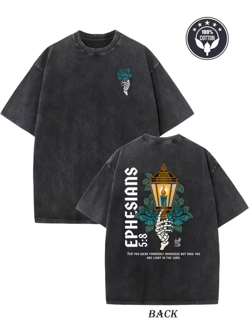 Ephesians 5:8 Vintage Washed Tee