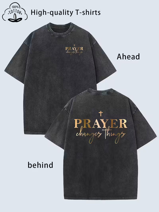 [Vintage Prayer T-Shirt]