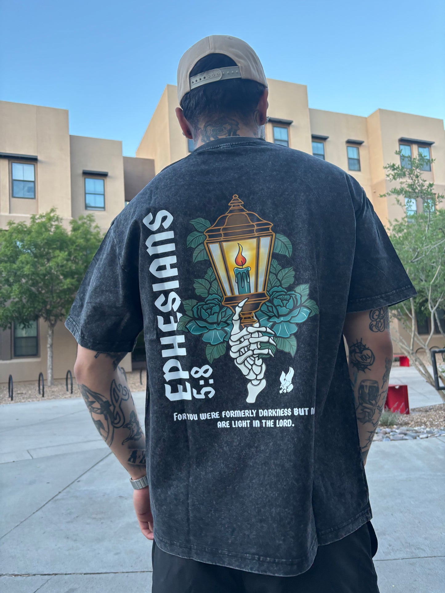 Ephesians 5:8 Vintage Washed Tee