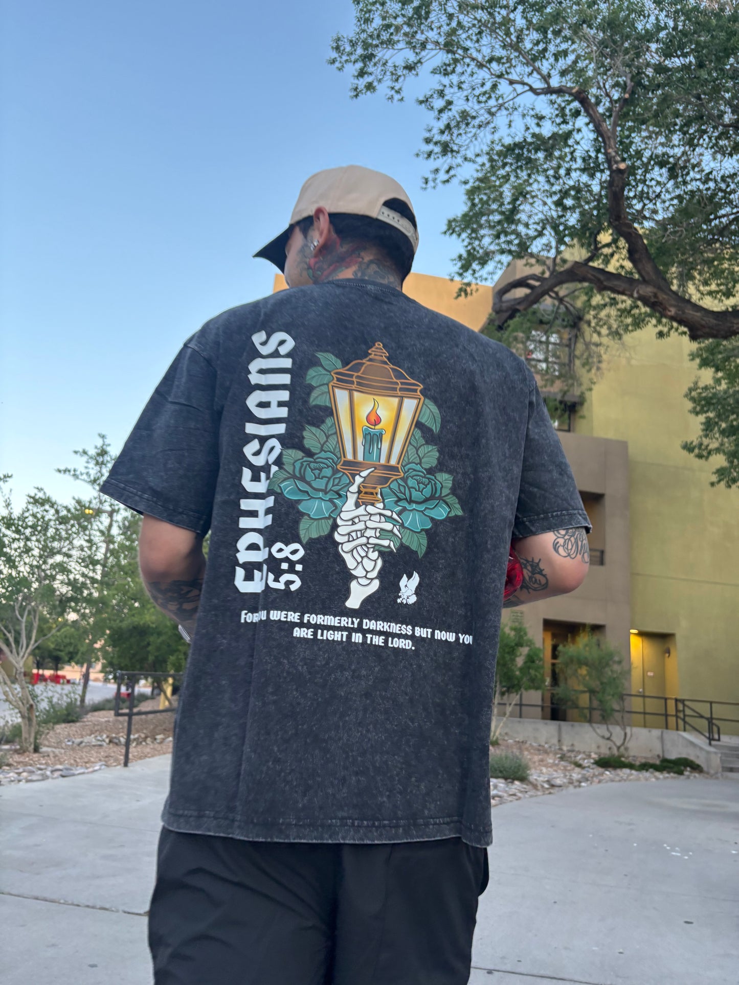 Ephesians 5:8 Vintage Washed Tee